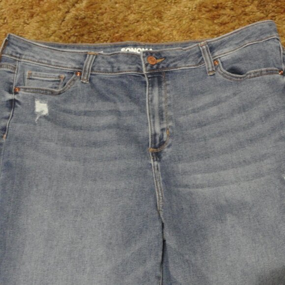 Sonoma Srtraight Crop 16 Jean womens - Picture 2 of 5